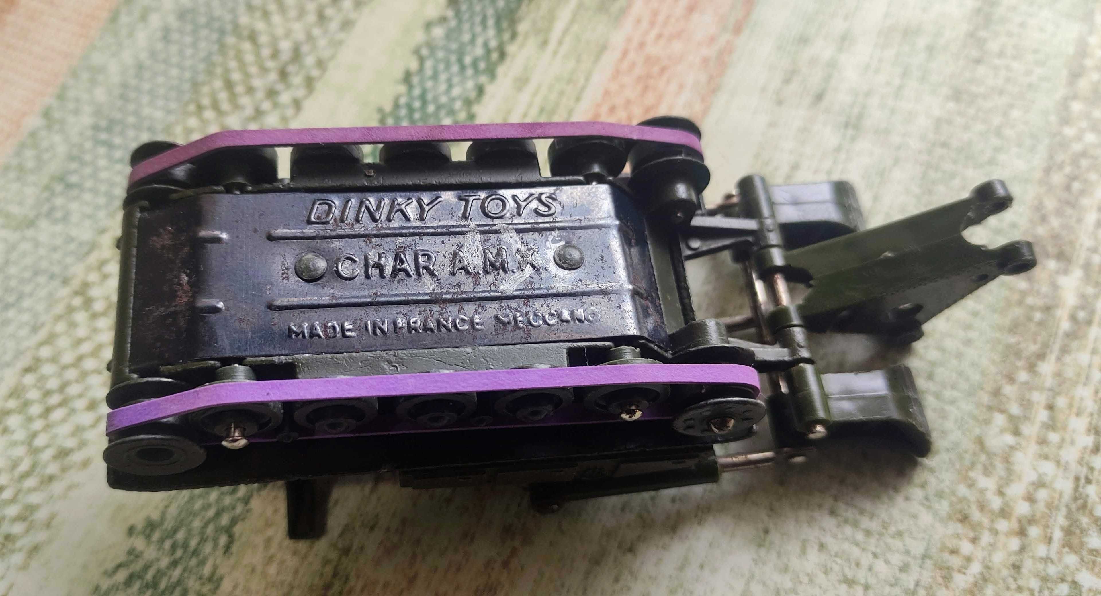 Kolekcjonerski metalowy model czołgu CHAR A.M.X. - UNIKAT !