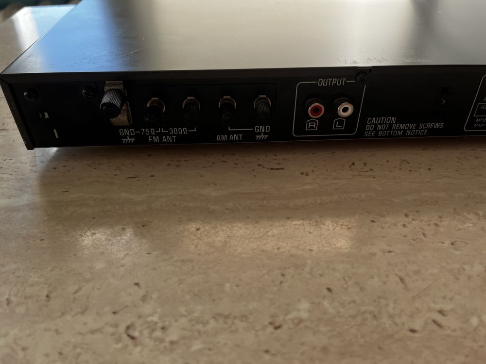 Technics tuner FM