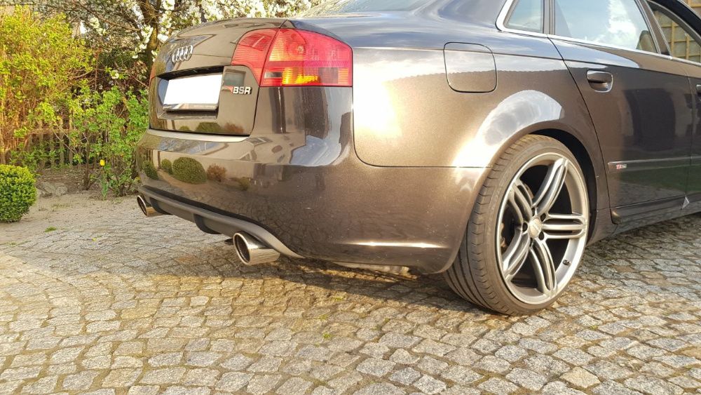 AUDI A4 B7 Sedan Dyfuzor 2 wydechy