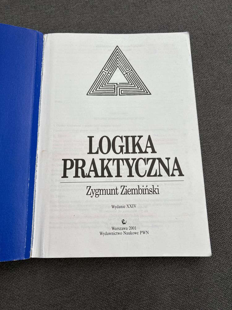 Logika praktyczna Zygmunt Ziembiński