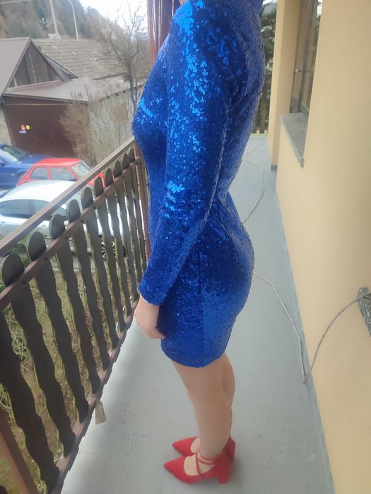 Sukienka cekinowa EMO roz S