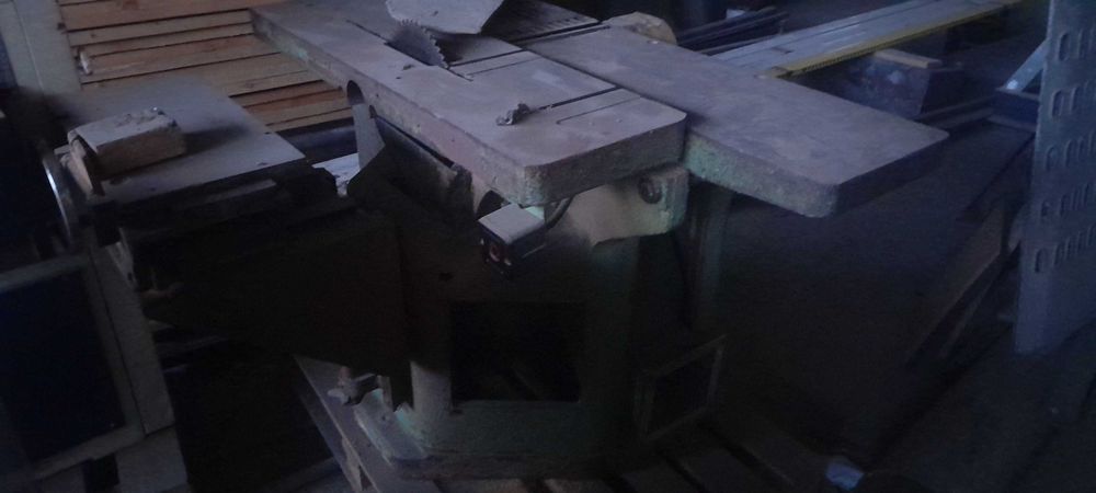 станок комбінований циркулярка фуговка довбьожка