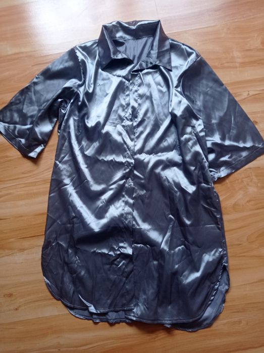 Piżama koszula rozpinana M