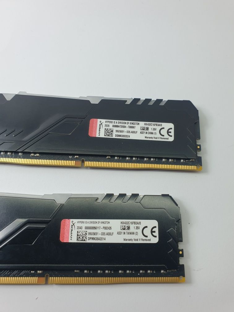 RGB DDR4 HyperX Fury Kingston 8gb 16gb 3200mhz ддр4 оперативная память