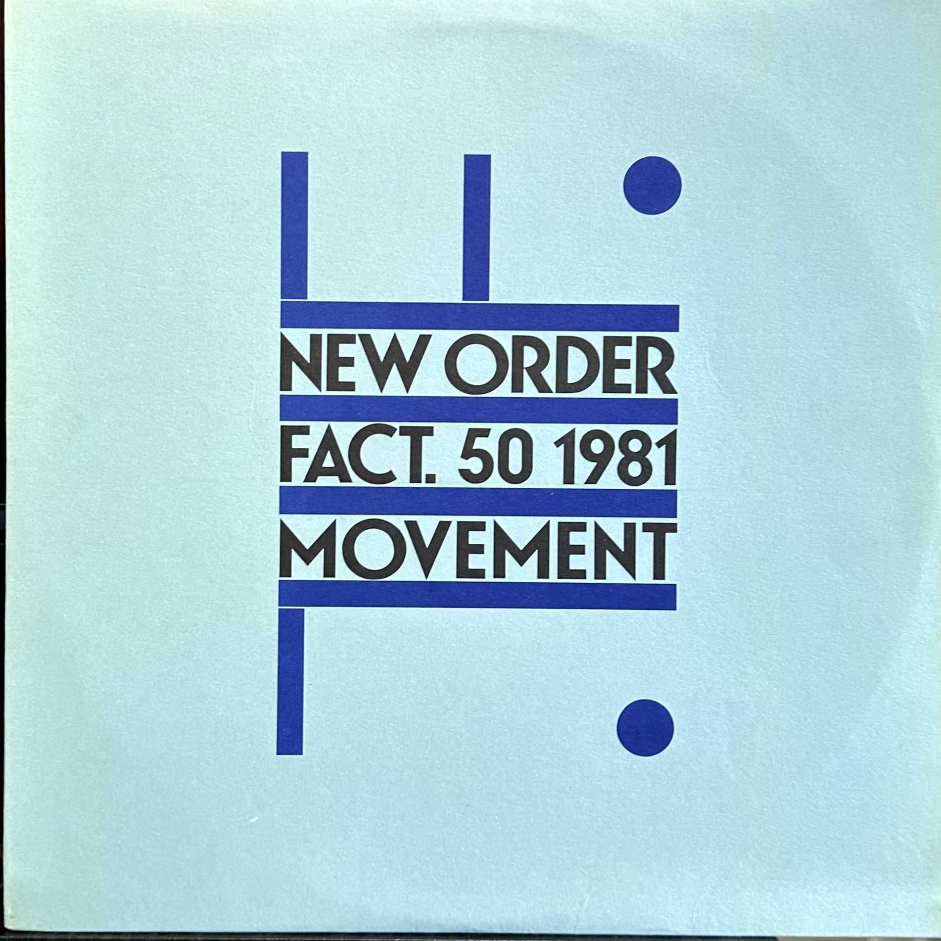New Order - Movement (Vinyl, 1981, UK)