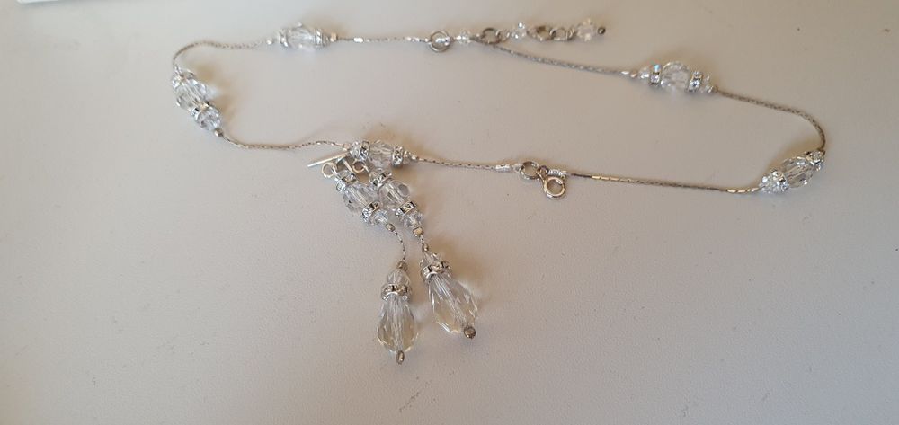 Bransoletka + kolczyki - biżuteria ślubna i nie tylko