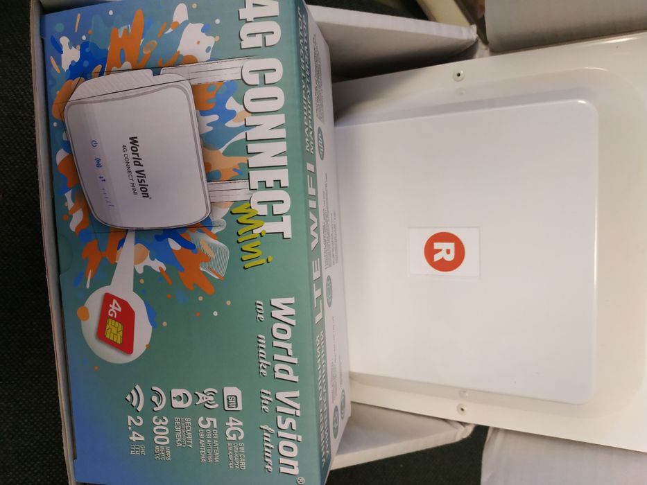 4G мобильный Роутер World Vision MINI+ антена Mimo
