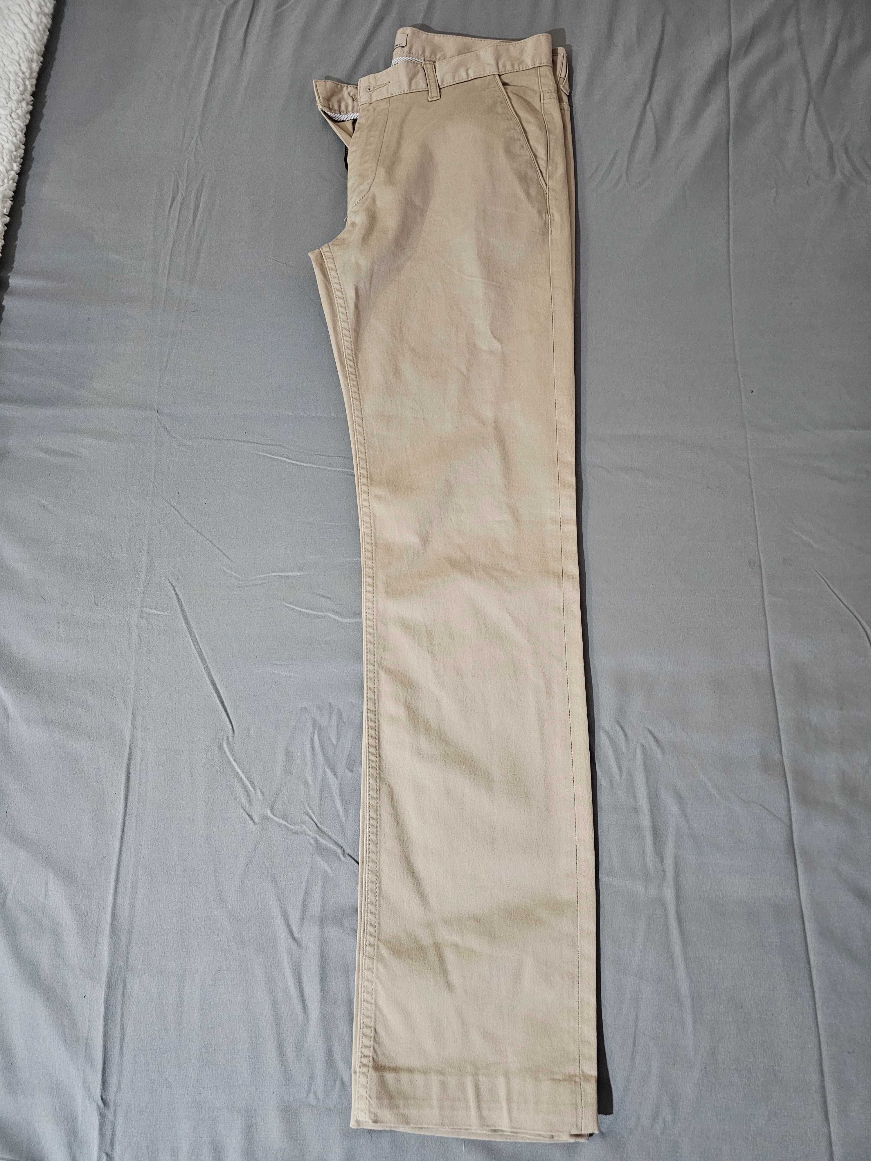 Calça Chino Beje - Zara Man - Tamanho 40