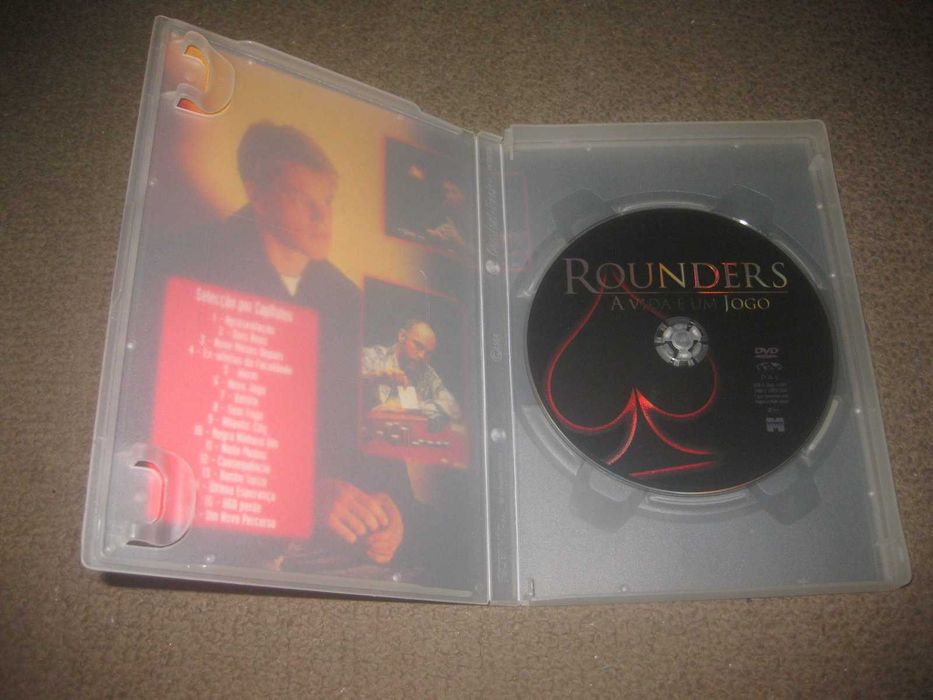 DVD "Rounders: A Vida é Um Jogo" com Matt Damon/Raro!