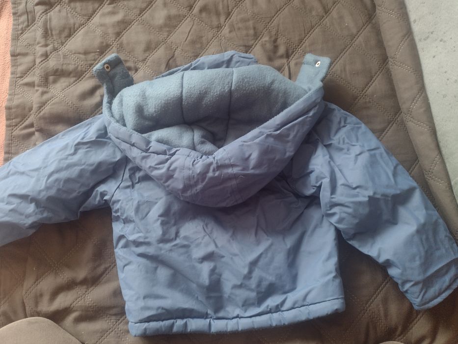 Komplet zimowy dla chłopca , kurtka zimowa i spodnie ocieplane