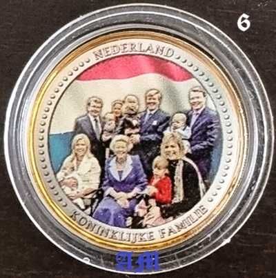 HOLANDA - 2€ coloridas não oficiais
