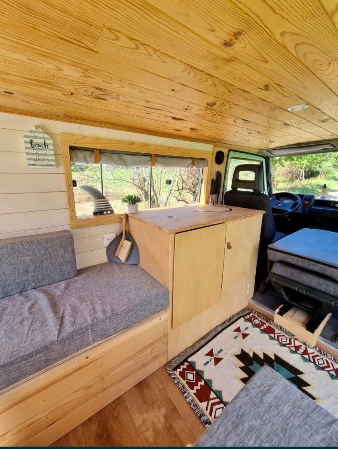 Campervan Mercedes 100D, 2/3 lugares, pronta para seguir viagem!