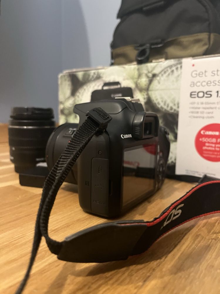 Canon 1300d w zestawie 2 obiektywy