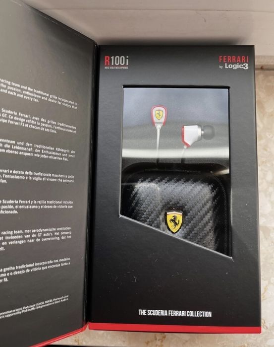 Słuchawki Ferrari by Logic3 R100i Scuderia