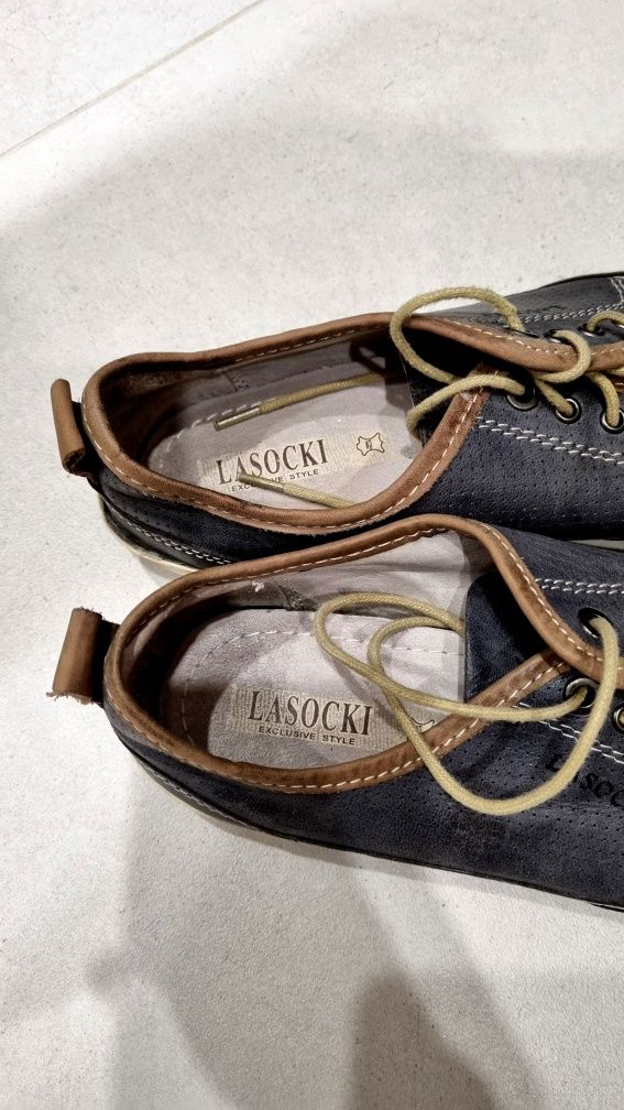 Buty półbuty damskie Lasocki rozmiar 39 gramatowe