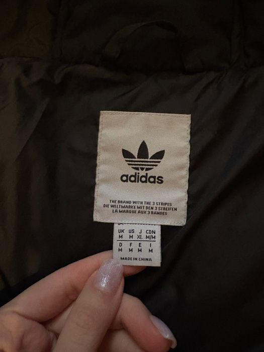 Зимова чоловіча куртка ADIDAS adventure quilted puffer jacket (м.КИЇВ)