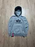 Alpha Industries Hoodie Mens Bluza z Kapturem Rozmiar XS
XS·Bardzo dob