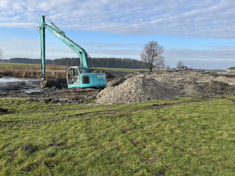 Koparka long 16m kobelco 2001 rok