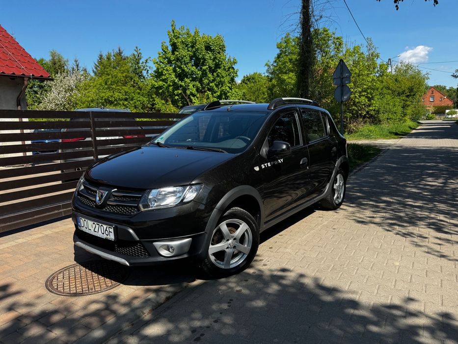 Dacia Sandero Koła aluminiowe*el. szyby*0.9 90KM*serwis*nawigacja