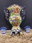 Conjunto tres jarras altar em faianca norte