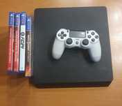 Playstation 4 + pad + gry