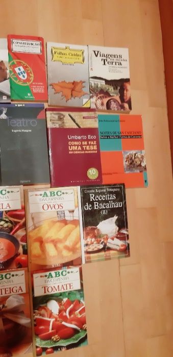 Livros de vários temas