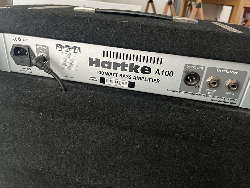 Piec do gitary. Hartke sprawny