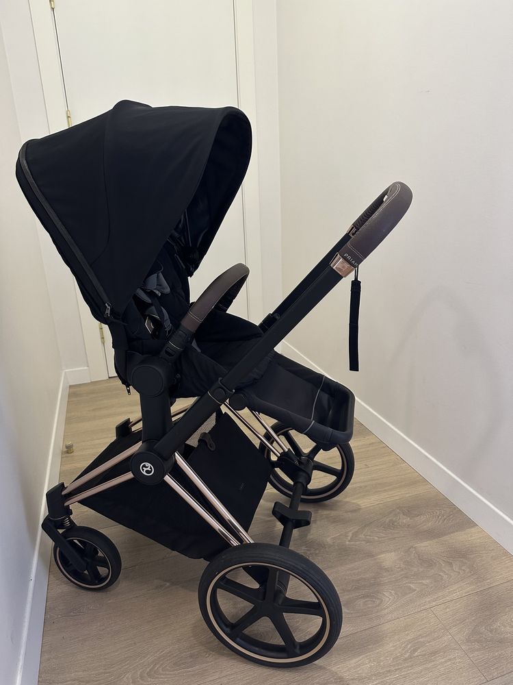 Коляска 3в1 Cybex Priam 3.0 rose gold