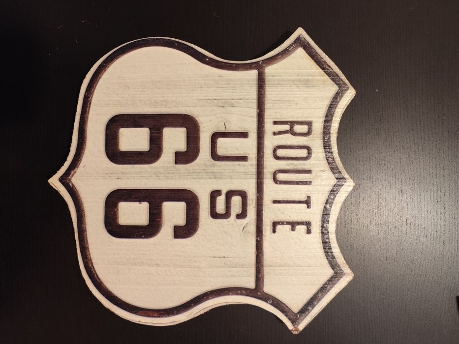 Sinal "Route 66"