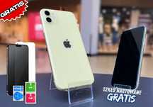 Apple iPhone 11 | Żółty | 64 GB | Kondycja 100 % | SZKŁO GRATIS