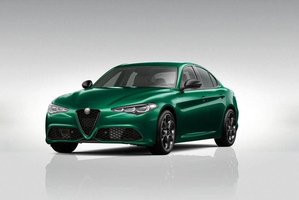 Alfa Romeo Giulia Rzeszów, od ręki, Green Montreal, Harman Kardon, lea 101%