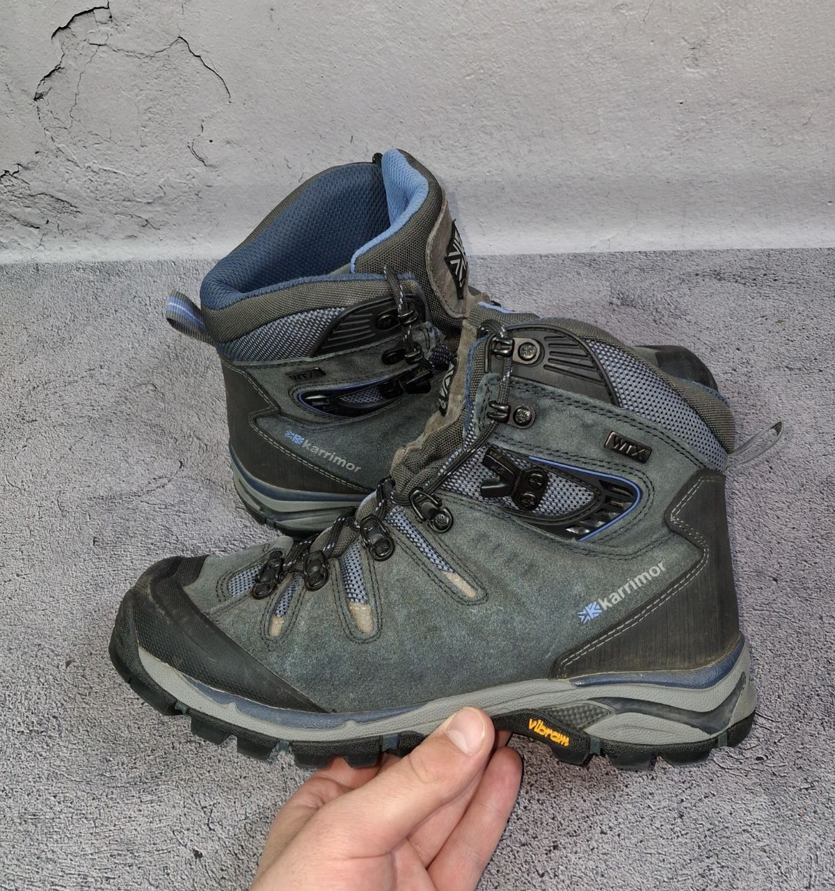 Ботинки Karrimor Leopard Gore-Tex кожаные кроссовки высокие Salewa