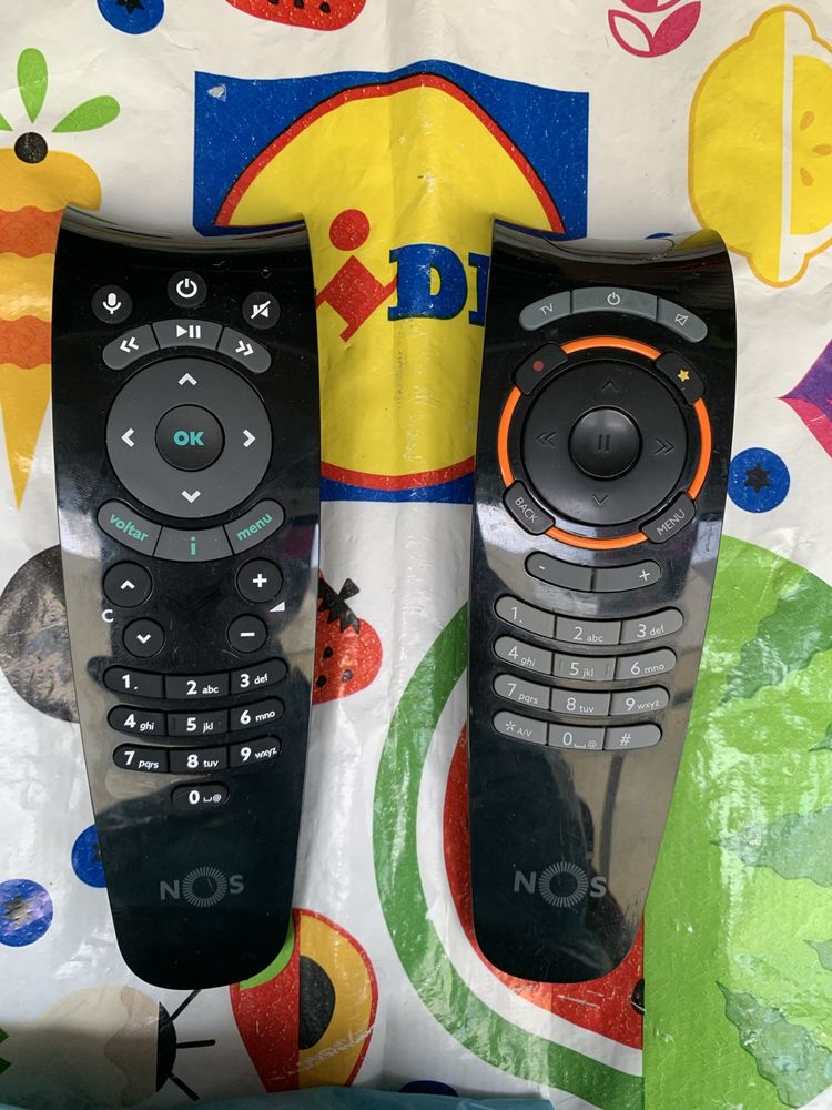 Comandos box tv Vodafone NOS