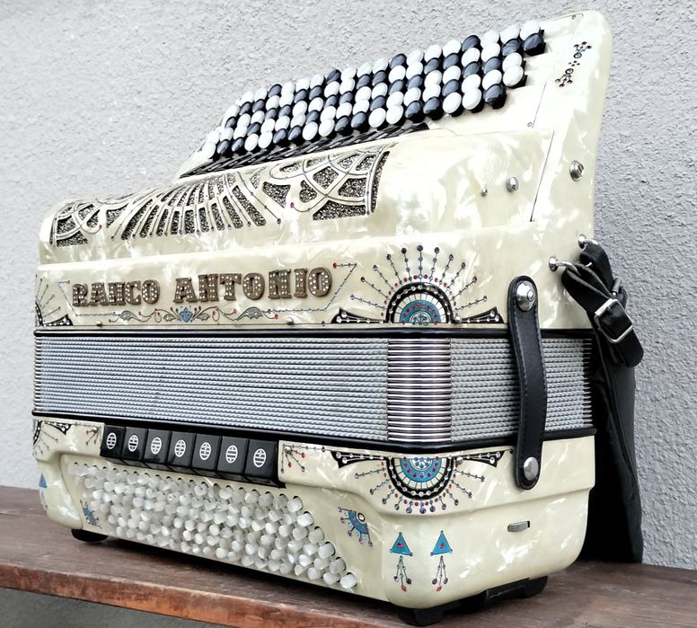 Włoski akordeon guzikowy Ranco Antonio Cassotto - świetny stan !