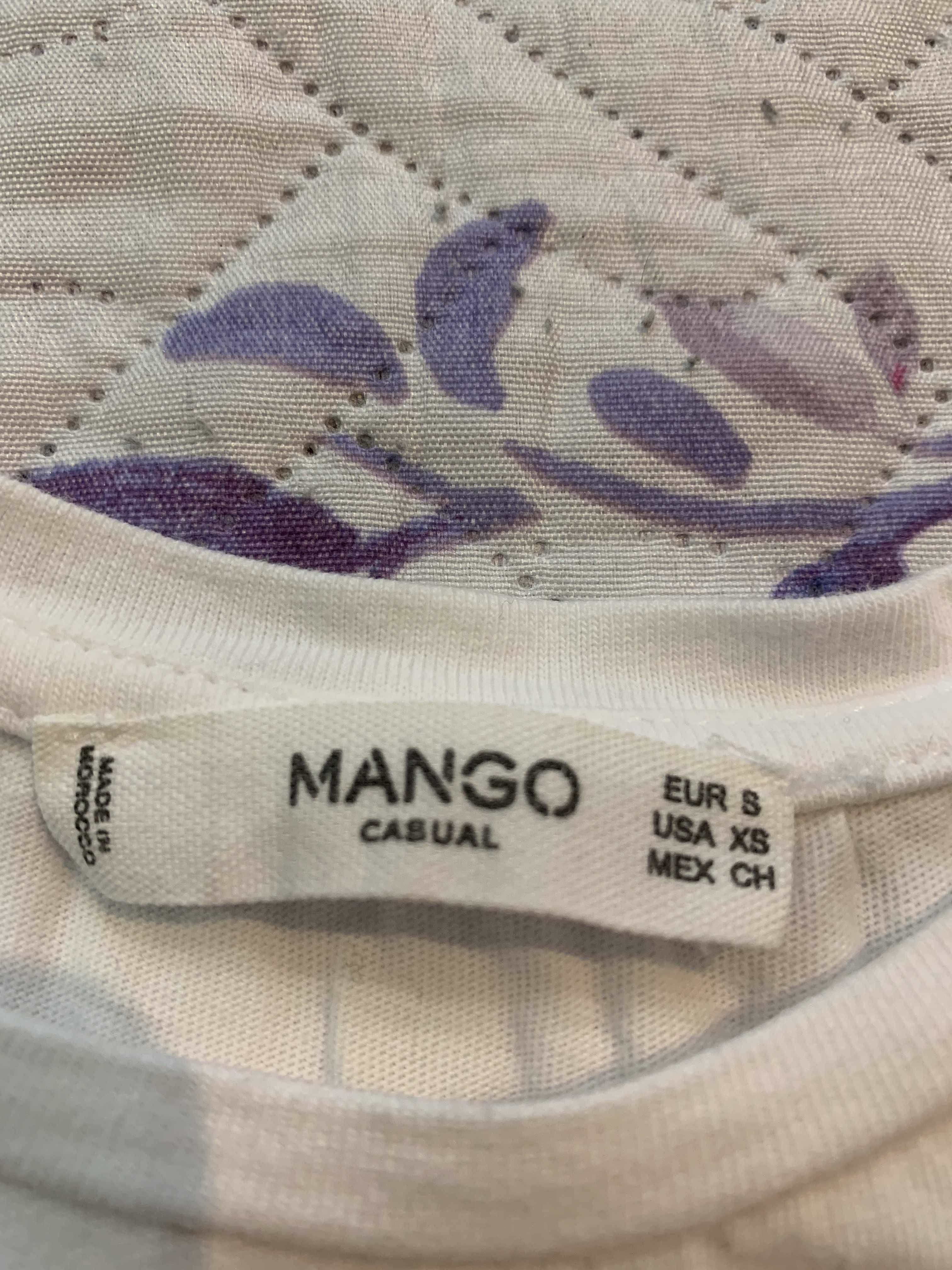 Mango, футболка з довгим рукавом , розмір S, 100% бавовна бу