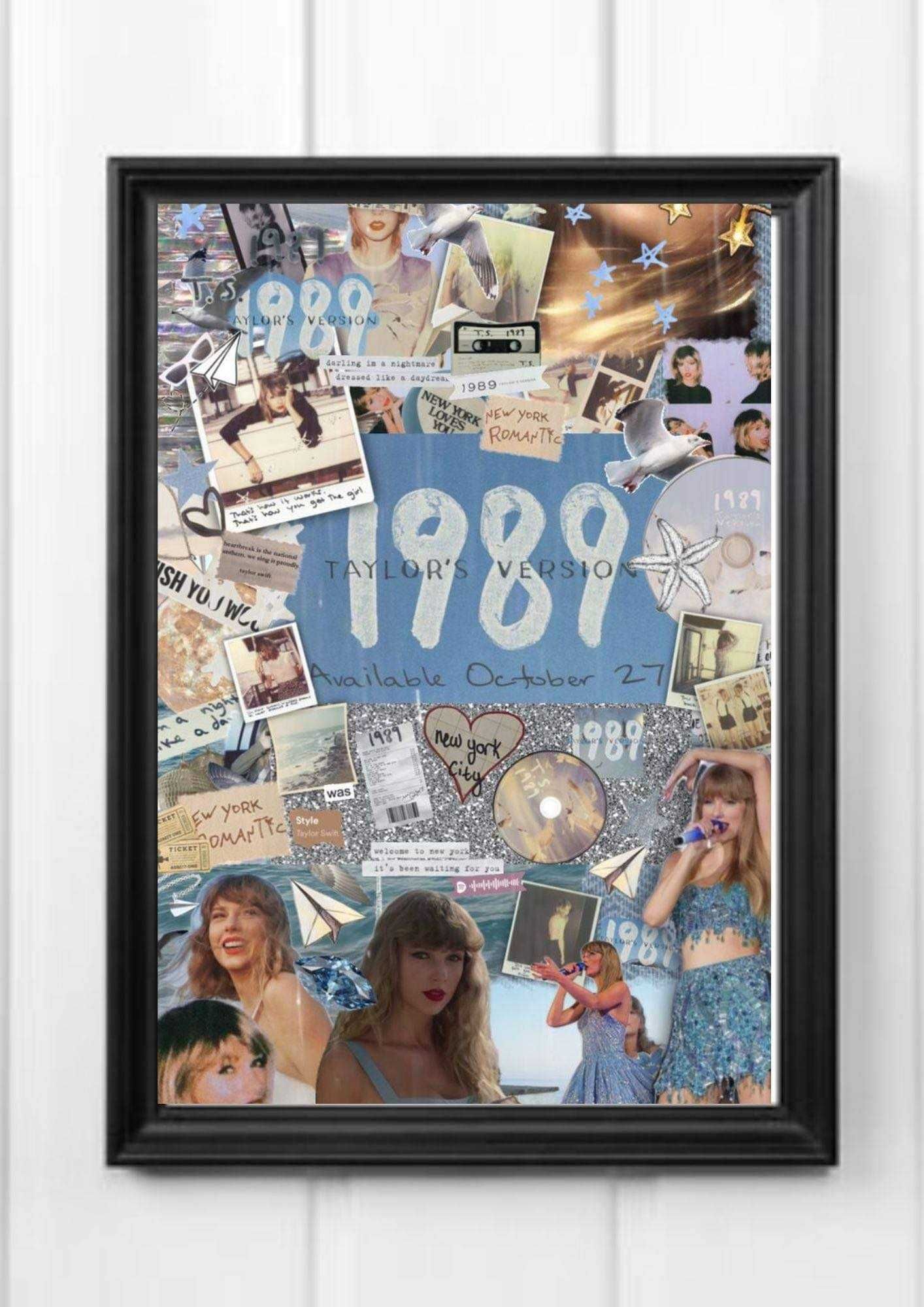 Plakat A4 kodak taylor swift muzyka