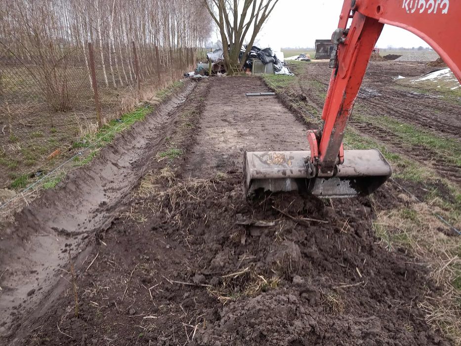 Usługi koparką, wywrotka, piach, ziemia, torf,