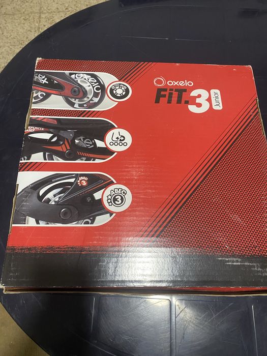 Patins em linha de 4 rodas junior (35-38)