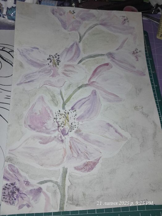 Картина акварель