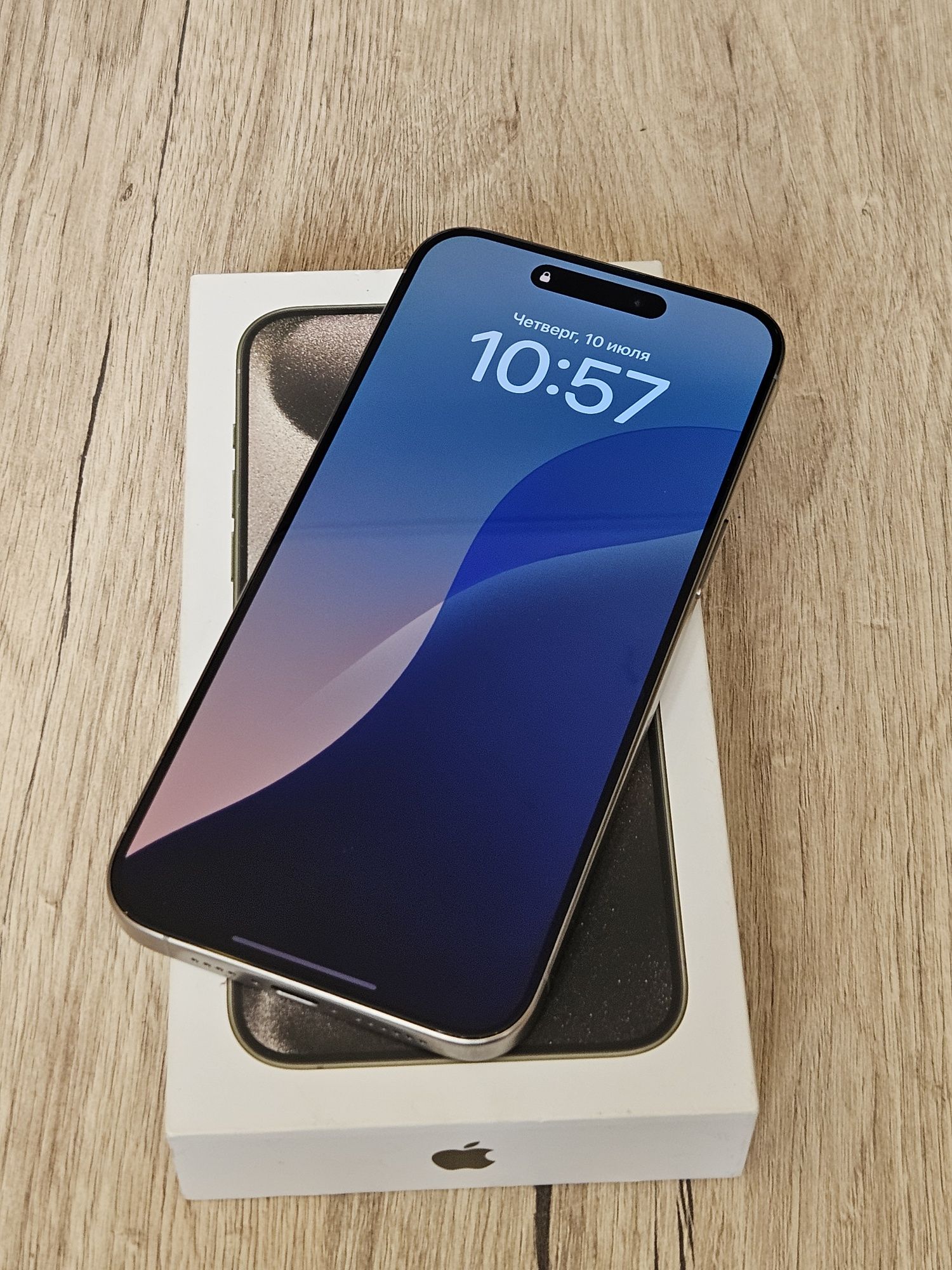 Iphone 15 pro max 256 gb Titanium физ сим