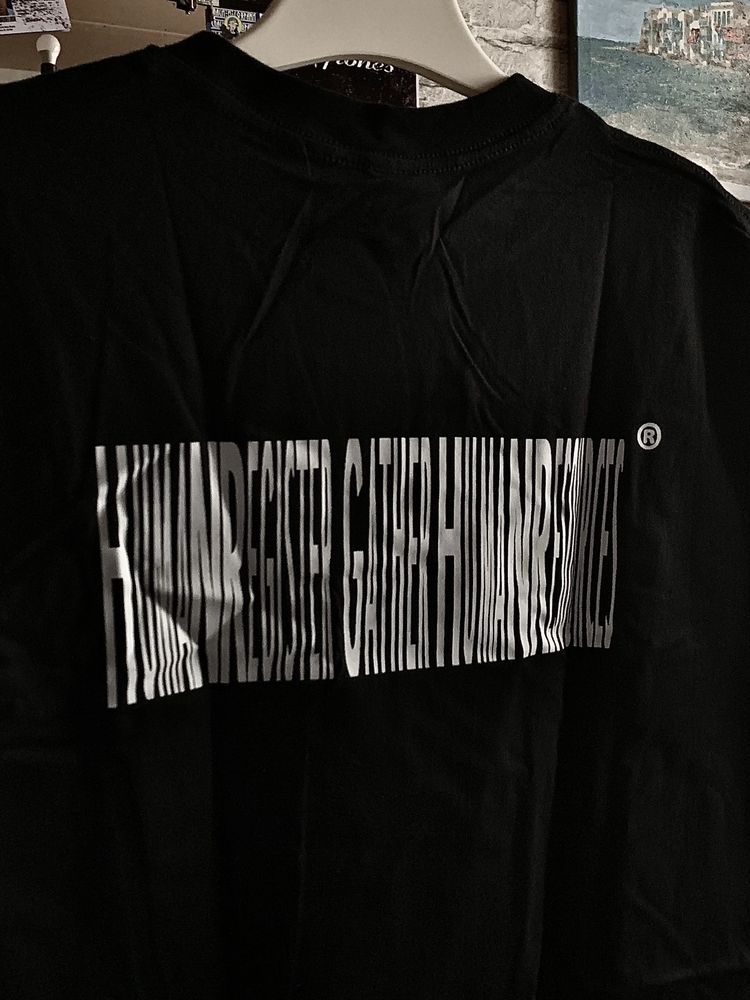 Human register code’ tee футболка opium