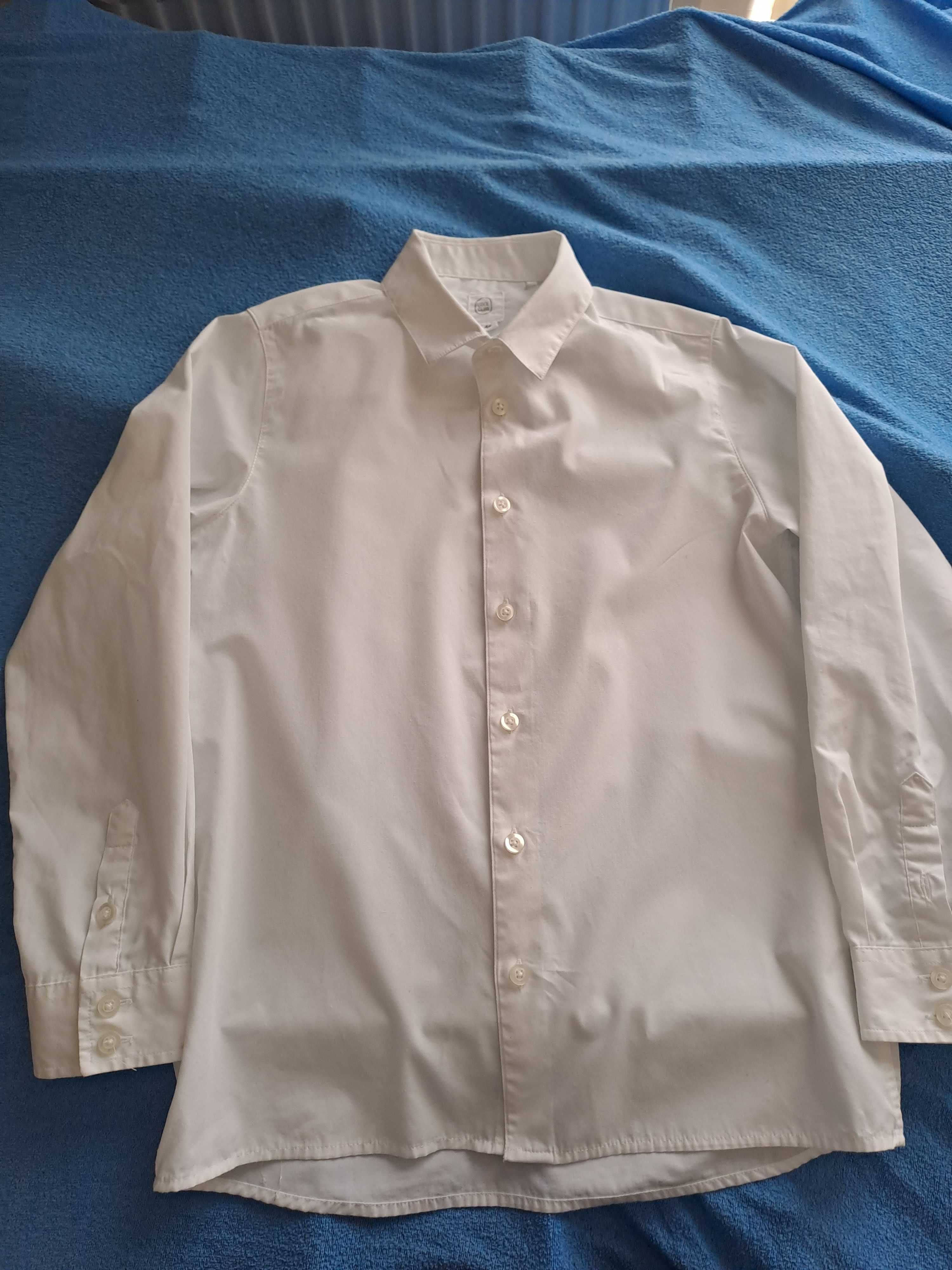 Biała koszula chłopięca 146 Smyk  Cool Club