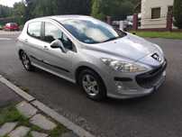 Peugeot 308 1.6 Benzyna 2008r. Klimatyzacja 5 Drzwi PT+OC długo