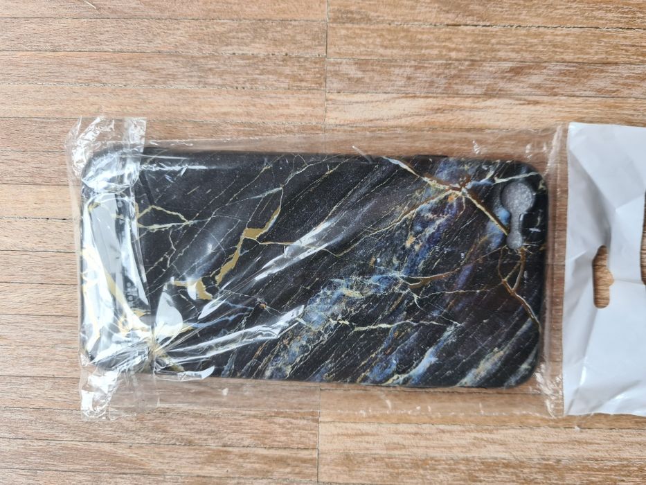 iPhone case/obudowa czarny marmur