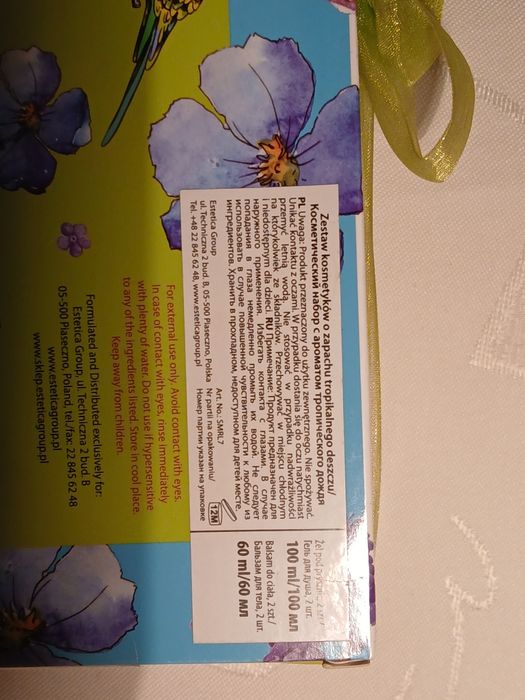 Zestaw kosmetyków
Żel pod prysznic 2 s