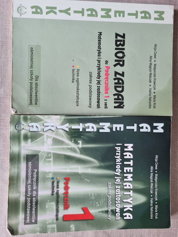 Matematyka i przykłady jej zastosowań zakres podstawowy 1, zbiór zadań