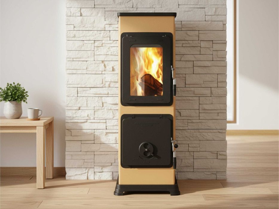 Piec piecyk koza kominek na drewno Thorma Bozen B 5kW ECODESIGN A+