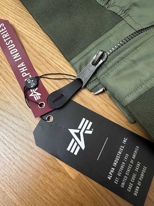 Двосторонний бомбер Alpha Industries MA-1 куртка