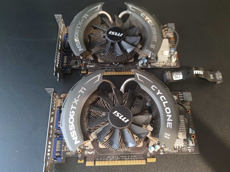 2 Karty graficzne Asus Geforce Gtx 550ti
