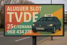 SLOT TVDE Aluguer